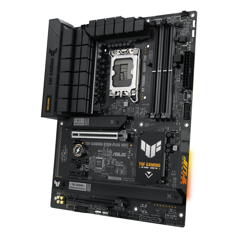 Asus tuf gaming b760-plus wifi | lga1700 | atx | ddr5 | sata3 | usb3. 2gen2x2 displayport | wi-fi 6 | matična plošča 1 Asus tuf gaming b760-plus wifi, ddr5, sata3, usb3. 2gen2x2, dp, wi-fi 6, lga1700 atx komponentko