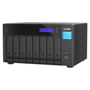 QNAP TS-873A | 8-Bay NAS Strežnik | 32GB RAM | AMD Ryzen | 2.5GbE | PCIe | Omrežna Shramba