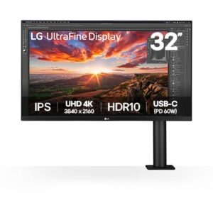 LG 32UN880K-B UltraFine Ergo | (31,5") | IPS | 3840x2160 | 2xHDMI Displayport USB-C | Profesionalni Monitor