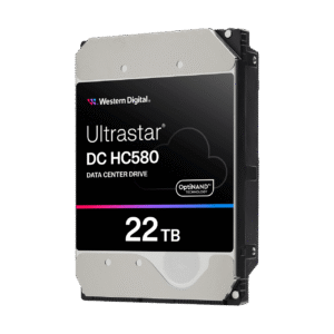 Western Digital Ultrastar DC HC580 | 22TB 3,5″ SATA 512e | 7200RPM 512MB | TCG Enterprise HDD