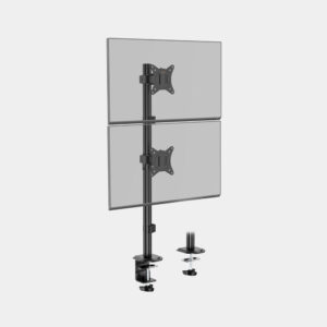 VonHaus 33-81cm (13-32") | Vertikalen Dvojni Namizni Nosilec