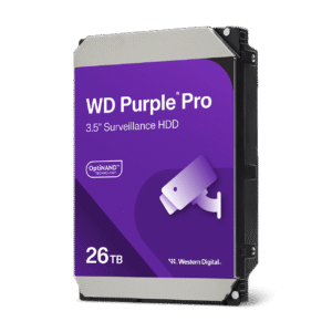 WD Purple Pro 26TB | 8.9cm (3.5") | SATA3 | 7200RPM | 512MB | WD260PURP | Trdi Disk