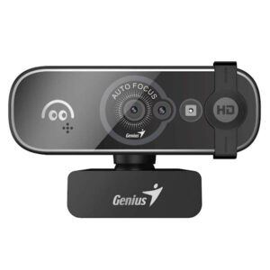 Genius FaceCam OPEN | 5 MP Full HD 1080p | Windows Hello In Avtofokus | USB-A In USB-C | Črna Spletna Kamera