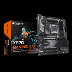 GIGABYTE X670 GAMING X AX V2 | AM5 | ATX | DDR5 | SATA3 | Displayport | Wi-Fi 6E | Matična Plošča