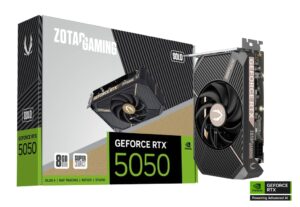 ZOTAC GAMING RTX 5050 Solo 8GB | GDDR6 | Grafična Kartica